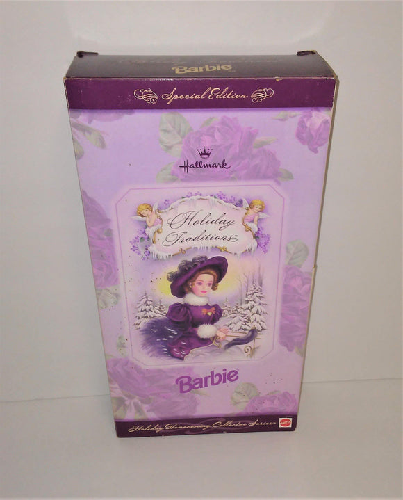Barbie HOLIDAY TRADITIONS Special Edition Doll by Hallmark from 1996 - sandeesmemoriesandcollectibles.com