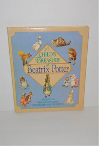 A Child's Treasury of Beatrix Potter Book from 1987 Hardcover - sandeesmemoriesandcollectibles.com