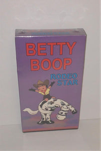 BETTY BOOP Rodeo Star VHS Video from 1994 - 4 Classic Episodes - sandeesmemoriesandcollectibles.com