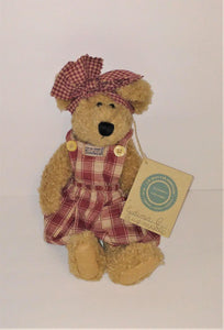 Boyds Collection EUDEMIA Q. QUIGNAPPLE Country Bear 9" Tall Item #1364 from 1998 - sandeesmemoriesandcollectibles.com