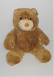 Build A Bear Workshop LIL CUB TAFFY - Light Brown Teddy Bear Plush 12" Tall from 1997 Retired - sandeesmemoriesandcollectibles.com