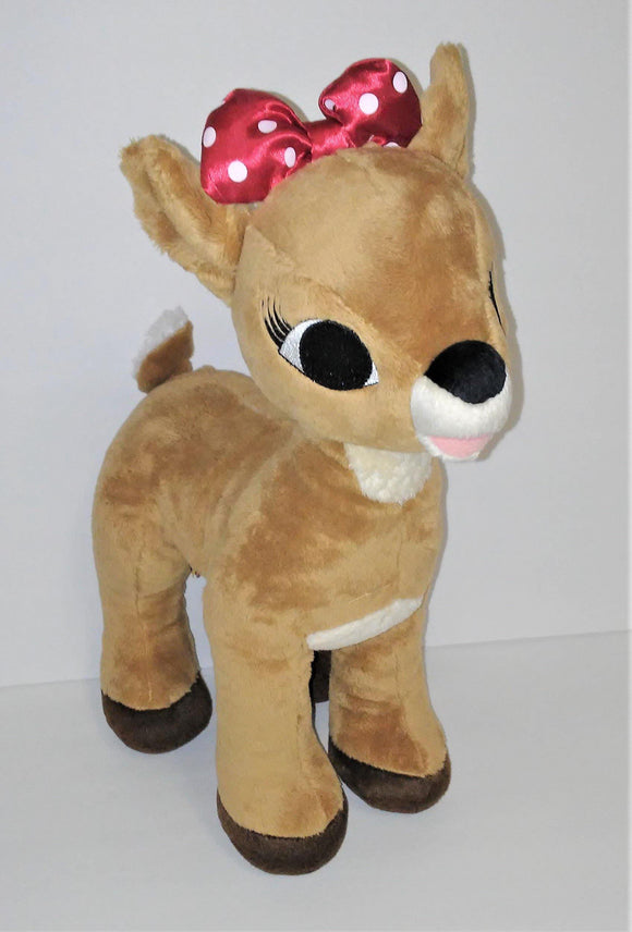 Build A Bear Workshop Rudolph the Red Nosed Reindeer CLARICE Plush 15