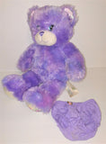Build A Bear Workshop WIZARDS OF WAVERLY PLACE Bear Plush with Purple Underwear 16" Tall from 2011 Retired - sandeesmemoriesandcollectibles.com