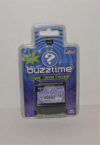 Cadaco BUZZTIME Home Trivia HISTORY Game Cartridge from 2004 - 550 Questions - sandeesmemoriesandcollectibles.com
