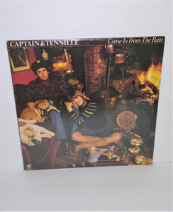 CAPTAIN & TENNILLE Come In From the Rain LP Record Music Album from 1977 - sandeesmemoriesandcollectibles.com