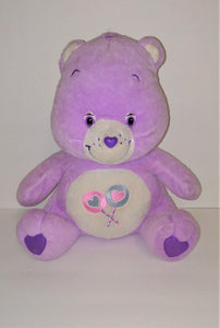 Care Bears SHARE BEAR Plush 11" sitting from 2003 by NANCO - sandeesmemoriesandcollectibles.com