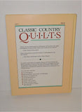 Classic Country QUILTS Book by Jane Townswick from 1993 Hardcover - sandeesmemoriesandcollectibles.com