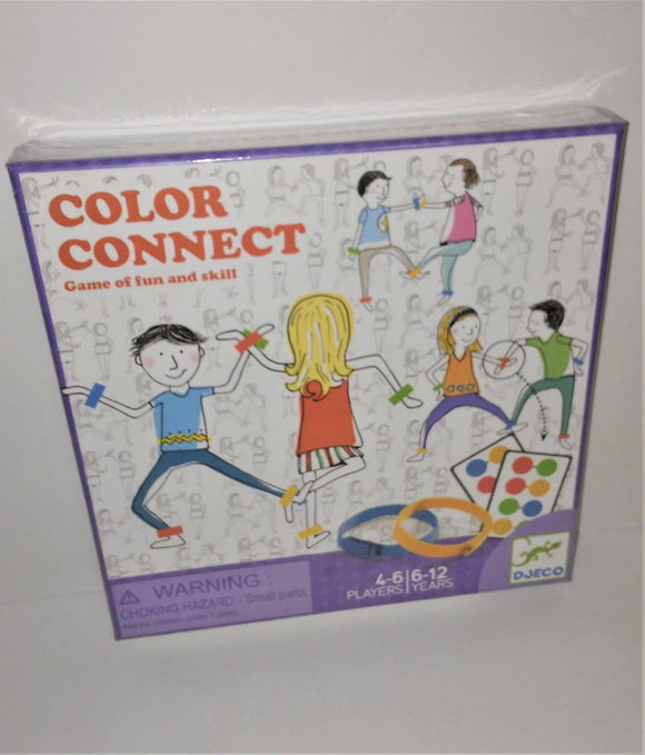 DJECO COLOR CONNECT The Game of Fun and Skill - sandeesmemoriesandcollectibles.com