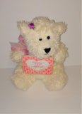 Commonwealth "You're So Special" Creamy White Bear Plush 8.5" Sitting - sandeesmemoriesandcollectibles.com