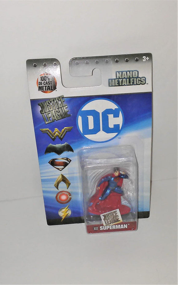 DC NANO MetalFigs DC52 Justice League SUPERMAN Diecast Metal Figure 1.5