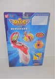 DICE Jet's Radoc Electronic Handheld RED LCD Game from 2004 by Bandai - sandeesmemoriesandcollectibles.com