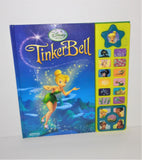 Disney Fairies Tinker Bell INTERACTIVE Play-A-Sound Book from 2010 - sandeesmemoriesandcollectibles.com