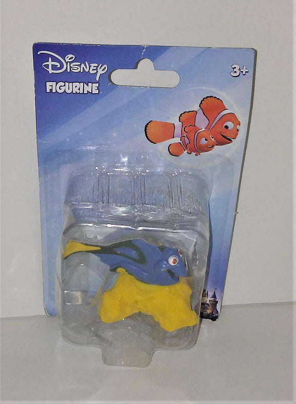 Disney Finding Nemo DORY on Yellow Rock Collectible Figurine from 2016 - sandeesmemoriesandcollectibles.com