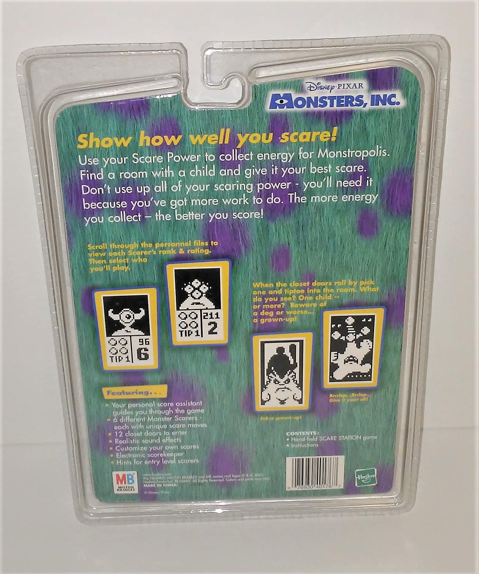 monsters inc assistant Disney Pixar Monsters, Inc. SCARE STATION Electronic Handheld Game fro – Sandee's Memories & Collectibles