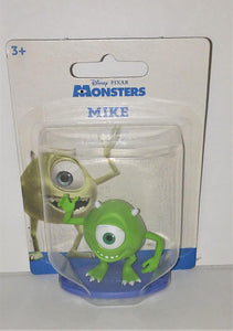 Disney Pixar Monsters, Inc. MIKE WAZOWSKI Collectible Figurine 2" Tall from 2019 - sandeesmemoriesandcollectibles.com