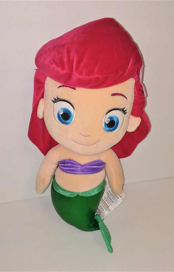 The Disney Store ARIEL Toddler Plush Doll from The Little Mermaid 12