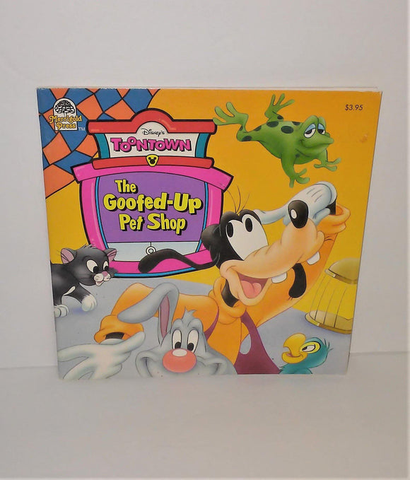 Disney Toontown THE GOOFED-UP PET SHOP Book from 1995 - sandeesmemoriesandcollectibles.com