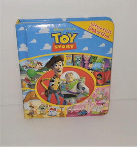 Disney Pixar Toy Story LITTLE FIRST LOOK & FIND Toddler Board Book from 2010 - sandeesmemoriesandcollectibles.com