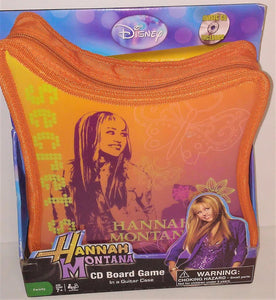 Disney HANNAH MONTANA CD Board Game in a Guitar Case - sandeesmemoriesandcollectibles.com