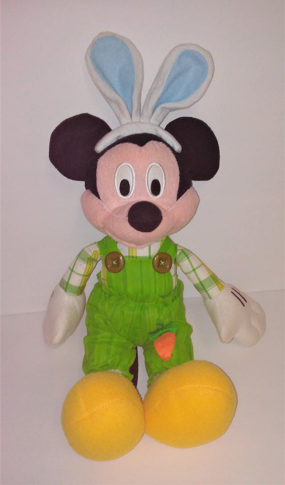Disney Mickey Mouse Plush with Easter Bunny Ears 18