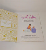 Disney's ALADDIN Little Golden Book from 1995 #107-88 Hardcover - sandeesmemoriesandcollectibles.com