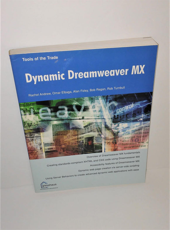 Dynamic Dreamweaver MX Tools of the Trade Book from 2002 - sandeesmemoriesandcollectibles.com