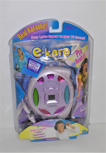 E-KARA Real Karaoke Electronic PRO HEADSET from 2002 - Connects To TV - sandeesmemoriesandcollectibles.com