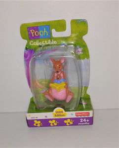 Fisher Price Winnie the Pooh KANGA & ROO Collectible Figurine from 1999 - sandeesmemoriesandcollectibles.com