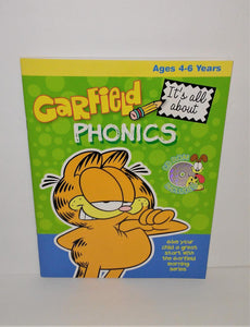 GARFIELD - It's All About PHONICS Workbook and CD-ROM from 2006 - sandeesmemoriesandcollectibles.com