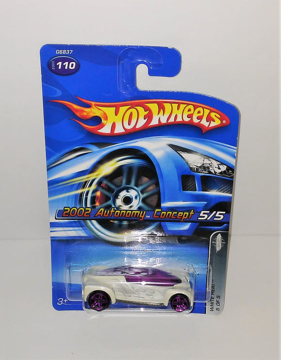 Hot Wheels 2002 AUTONOMY CONCEPT Vehicle 5/5 from 2005 #110 - sandeesmemoriesandcollectibles.com