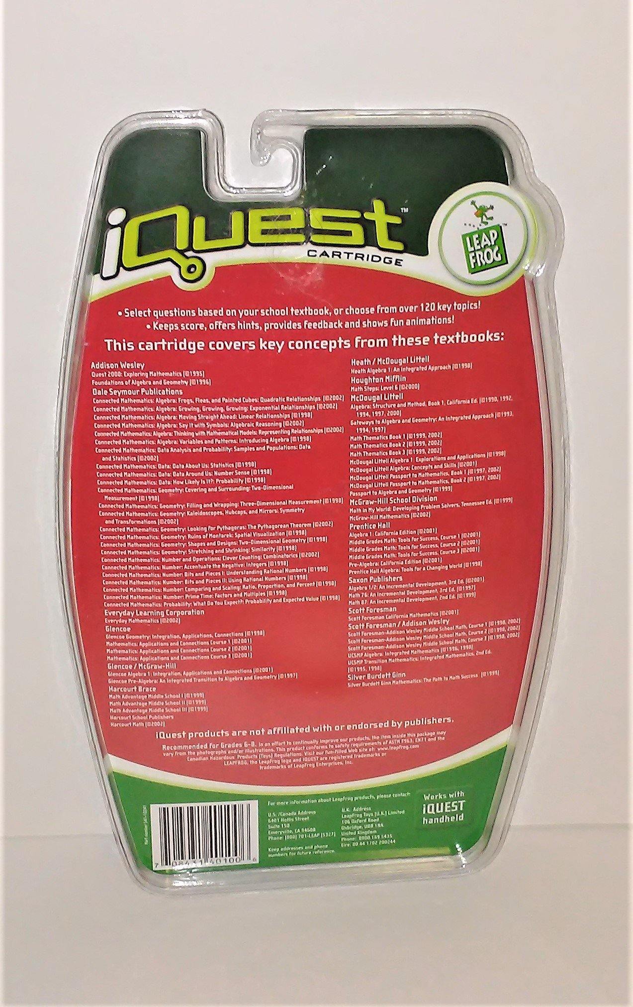 IQuest by Leapfrog, Learning System for Kids, 7 Cartridges, 2002~