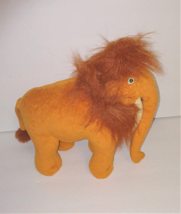 Ice Age 2 MANNY The Wooly Mammoth Plush from 2005 by Mattel - sandeesmemoriesandcollectibles.com