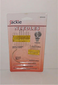 Jackie NEEDLES Sewing Set #SE0030 for Crewel, Arts & Crafts, Etc. - sandeesmemoriesandcollectibles.com
