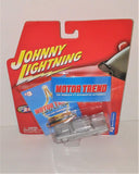 Johnny Lightning 1958 Ford Thunderbird SILVER Diecast Car MOTOR TREND Series #3 from 2003 - sandeesmemoriesandcollectibles.com