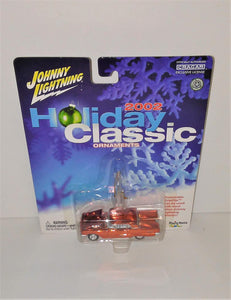 Johnny Lightning 1958 Ford Thunderbird Diecast Holiday Classic ORNAMENT from 2002 - sandeesmemoriesandcollectibles.com