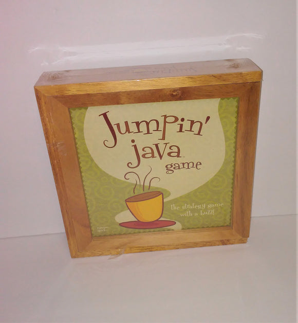 Jumpin' Java Strategy Board Game with a Buzz from 2003 - sandeesmemoriesandcollectibles.com