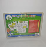 LeapFrog Imagination Desk READING GAMES Interactive Color-and-Learn Activity Book & Cartridge from 2002 - sandeesmemoriesandcollectibles.com