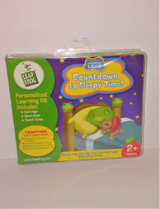 Leap Frog My Own Learning Leap COUNTDOWN TO SLEEPY TIME! Educational Book & Cartridge Set - sandeesmemoriesandcollectibles.com