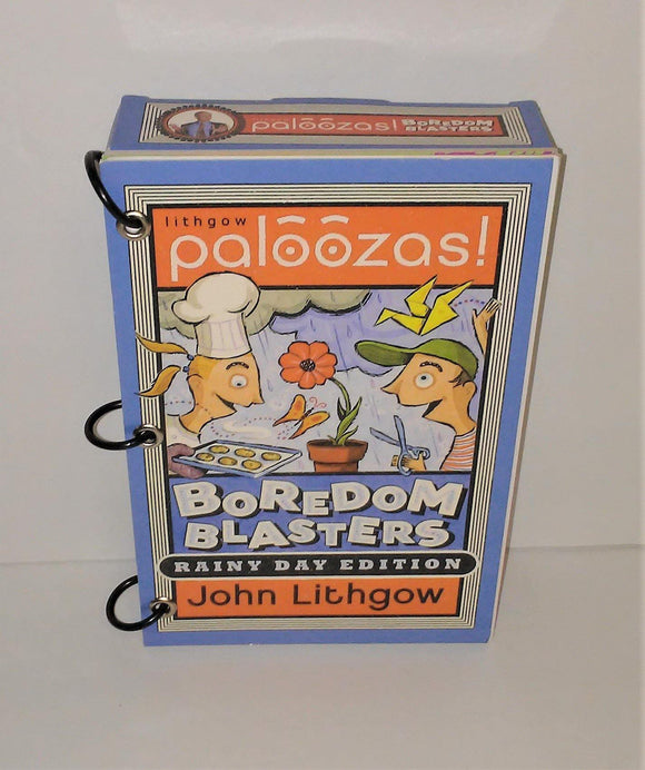 Lithgow PALOOZAS! Boredom Blasters Rainy Day Edition Book & Activity Set by John Lithgow from 2005 - sandeesmemoriesandcollectibles.com