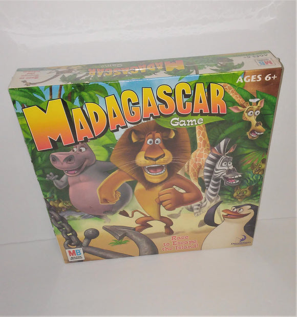 Madagascar Board Game from 2005 Race To Escape The Island by Milton Bradley - sandeesmemoriesandcollectibles.com