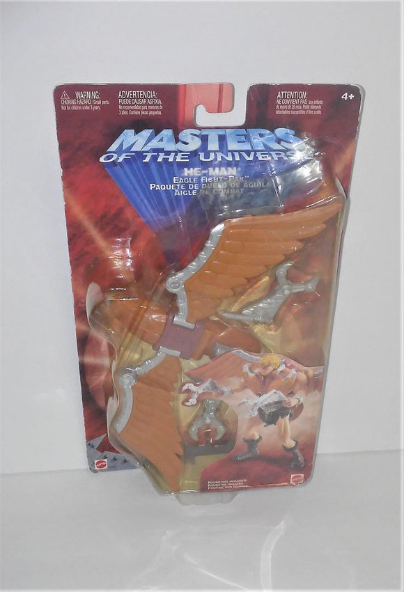 Masters of the Universe HE-MAN Eagle Fight-Pak Set from 2002 by Mattel - sandeesmemoriesandcollectibles.com