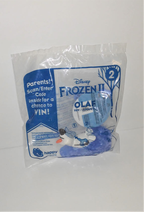 McDonald's Frozen II OLAF #2 Happy Meal Toy from 2019 - sandeesmemoriesandcollectibles.com