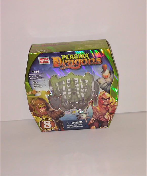 Mega Bloks PLASMA DRAGONS Battle Realm Booster Pack Set #9456 - sandeesmemoriesandcollectibles.com