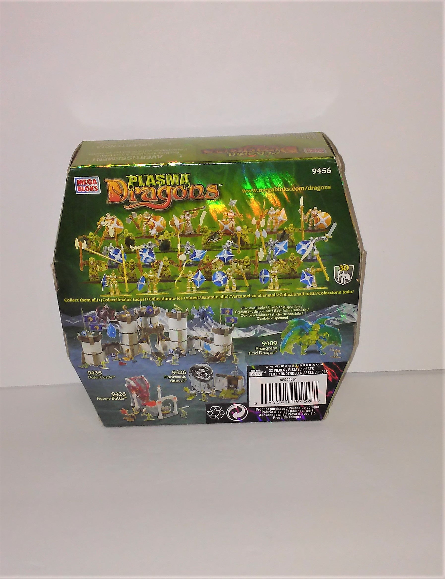 Mega Bloks Plasma Dragons Battle Realm Booster Pack Set #9456 Mega Bloks Plasma Dragons Battle Realm Booster Pack Set #9456