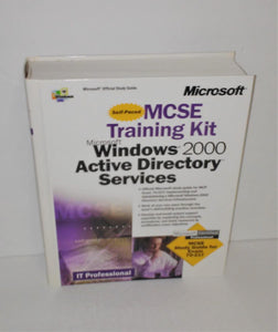 Microsoft Self-Paced MCSE Training Kit for Windows 2000 Active Directory Services - Study Guide for Exam 70-217 - sandeesmemoriesandcollectibles.com