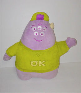 Disney Pixar Monsters University SQUISHY Plush 12" Tall by Just Play - sandeesmemoriesandcollectibles.com