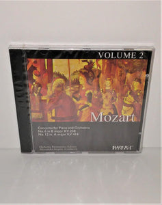 MOZART Volume 2 Concerto for Piano and Orchestra Audio CD - sandeesmemoriesandcollectibles.com