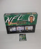 NFL Teammates Featuring Drew Bledsoe PATRIOTS Diecast Tractor Trailer 1:80 Scale - Series 1 by White Rose Collectibles - sandeesmemoriesandcollectibles.com