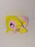 McDonald's Neopets YELLOW FLOTSAM Happy Meal Mini Plush Toy 5" with tags from 2005 - sandeesmemoriesandcollectibles.com