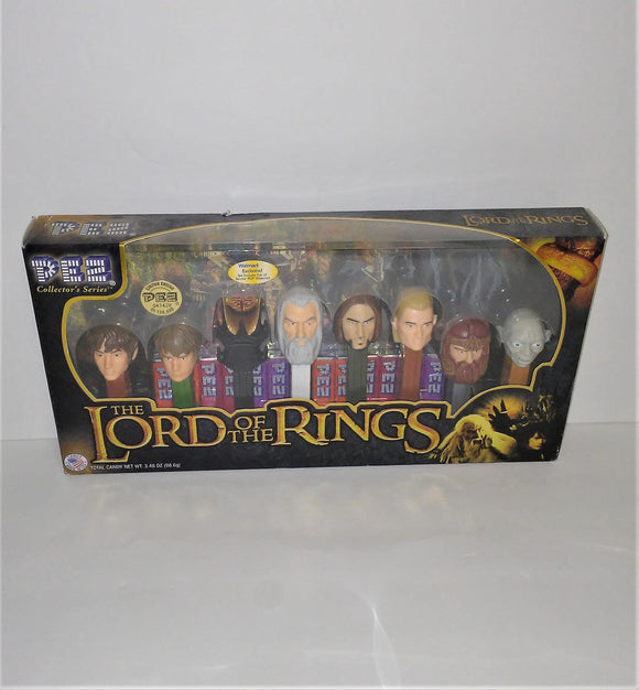 The Lord Of The Rings PEZ Collector Dispenser Set from 2011 - sandeesmemoriesandcollectibles.com